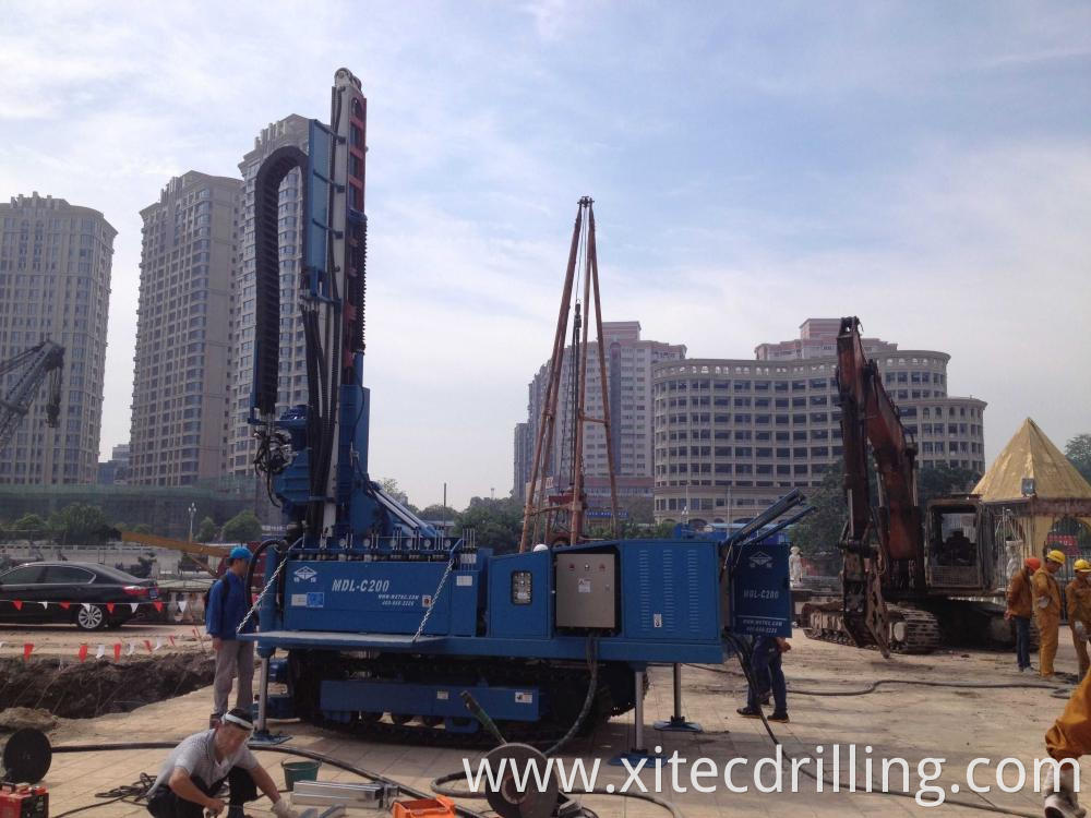 Mdl C200 Top Drive Impact Drilling Rig 6